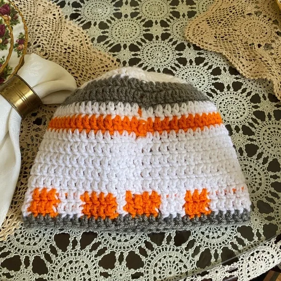 Star Wars BB8 Hand crocheted Hat NEW - Picture 13 of 15